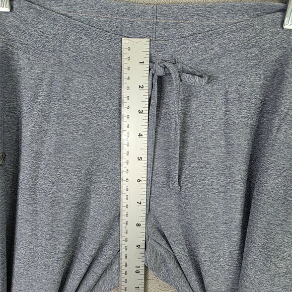Womens Under Armour HeatGear Gray Active Sweatpants Drawstring Polyester Size S - Picture 4 of 10